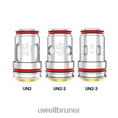 Harga UWELL - UWELL CROWN V gegelung | 4-pek un2 berjerat 0.23ohm 4FHXX67