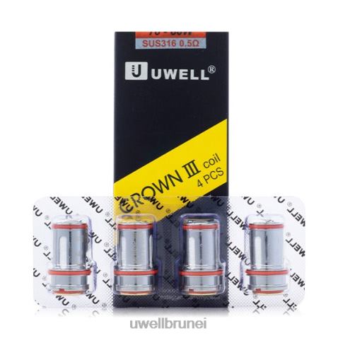 UWELL Brunei - UWELL CROWN 3 gegelung (4 pek) 0.25ohm 4FHXX91