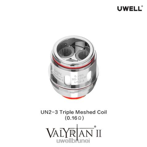 UWELL Disposable Pod - UWELL VALYRIAN 2 gegelung gantian (2 pek) un2 dwi mesh 0.14ohm 4FHXX29