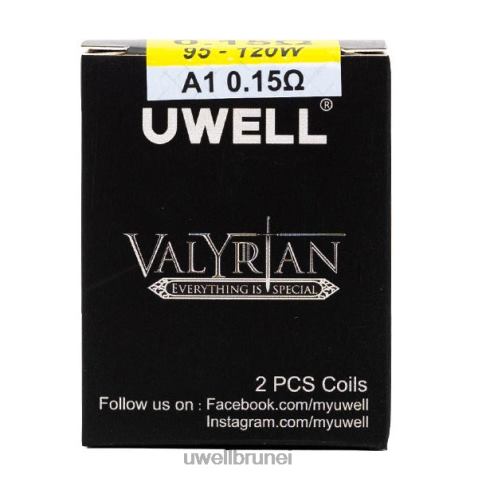 UWELL Disposable Pod - UWELL VALYRIAN gegelung gantian (2 pek) a1 0.15ohm 4FHXX259