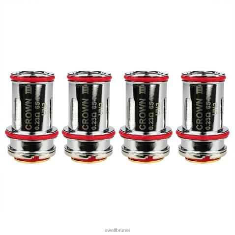 UWELL Online Shop - UWELL CROWN 3 gegelung (4 pek) un2 mesh 0.23ohm 4FHXX94