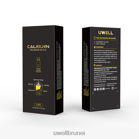 UWELL Seri Begawan - UWELL CALIBURN G2 gegelung | 4-pek un2 jejaring-h 1.2ohm 4FHXX2