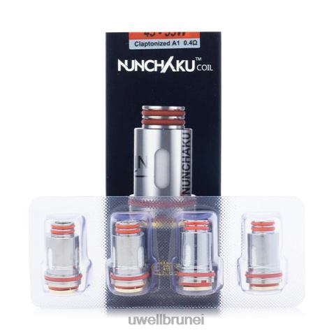 UWELL Seri Begawan - UWELL NUNCHAKU gegelung (4 pek) 0.4ohm 4FHXX262