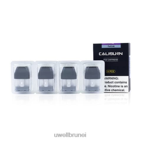 UWELL E Cig - UWELL CALIBURN kartrij pod gantian 4-pek 4FHXX35