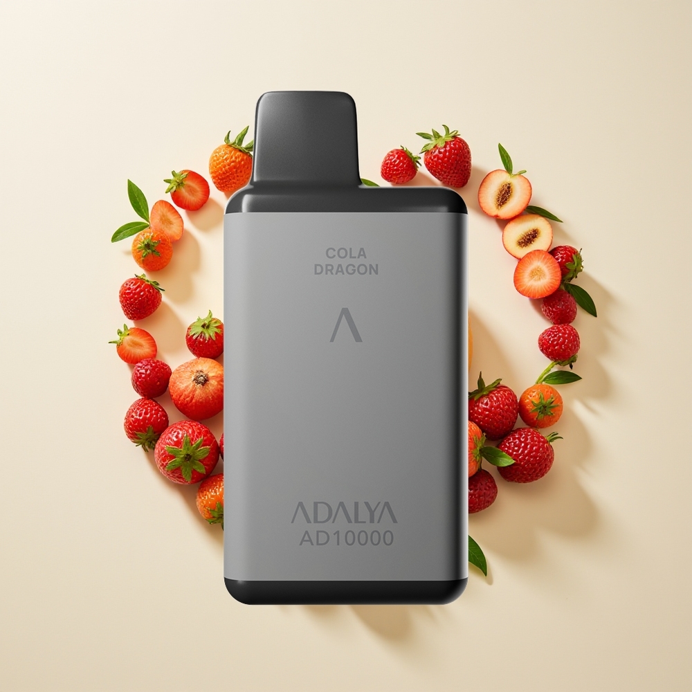 Adalya AD 10000 Puff Kelabu Angkasa USB-C 14ml