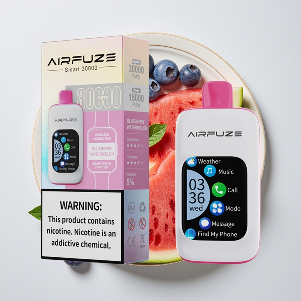 AirFuze Smart 30000 Hisap Pod Jenis-C Biru Tembikai