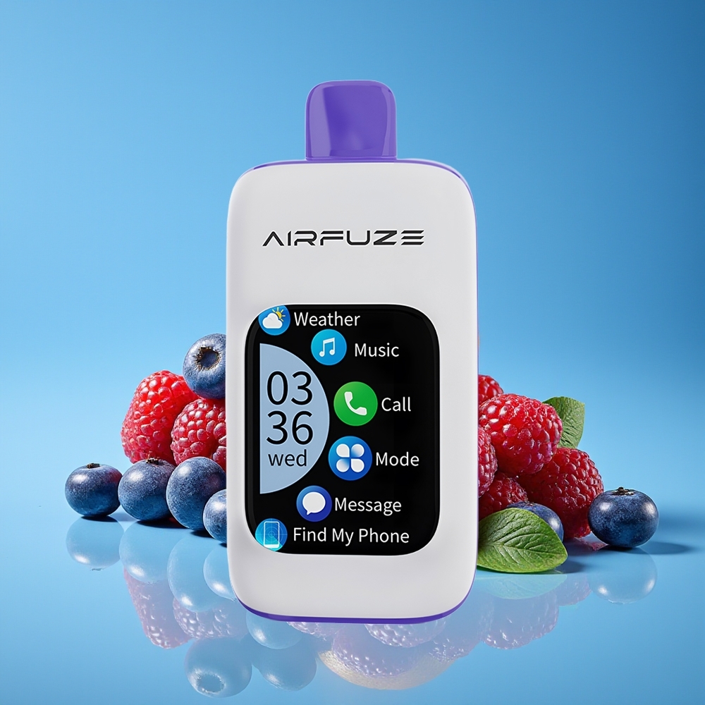 AirFuze Smart 30000 Hisap Pod Sentuh Biru Razz Ais 5% 900mAh Type-C