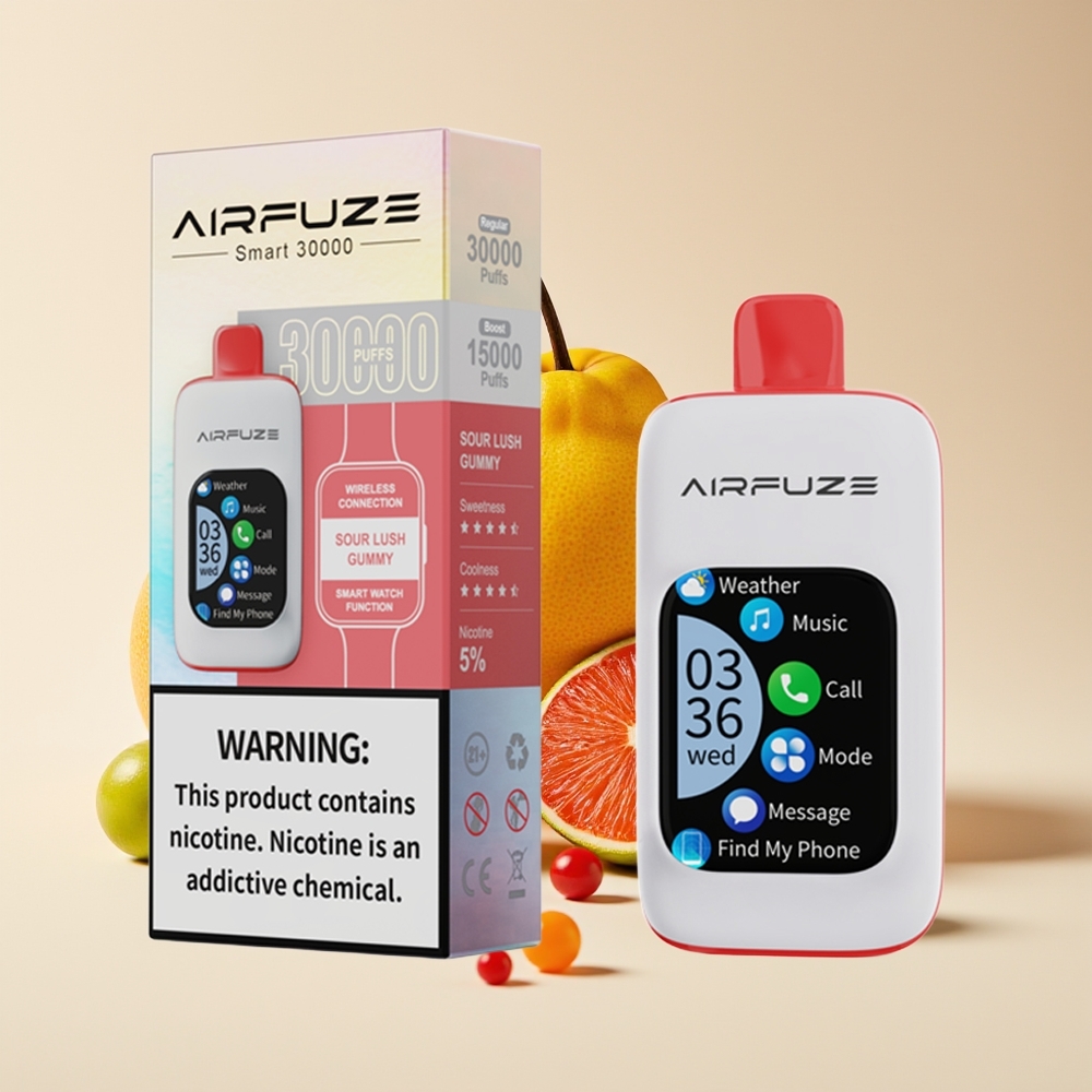 AirFuze Smart 30000 Hisap Pod Sentuh Gula-Gula Masam