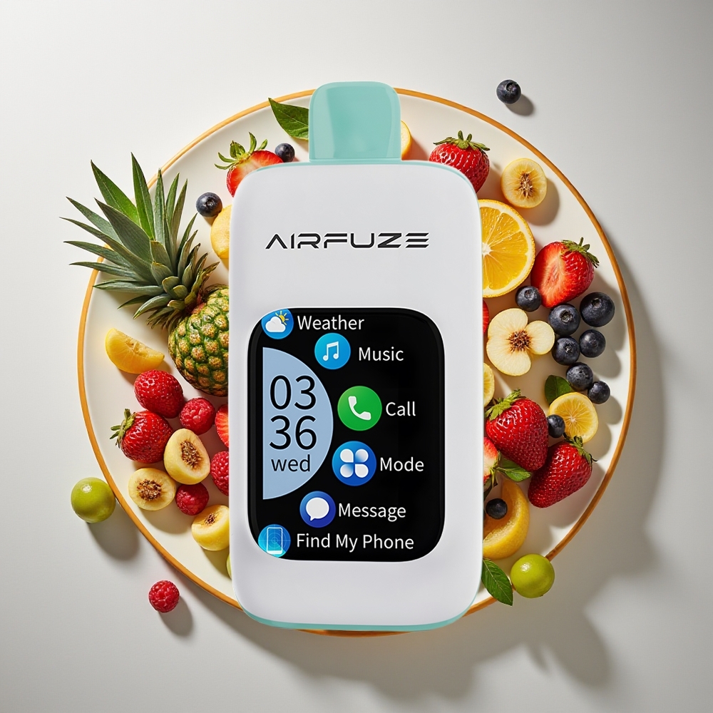 AirFuze Smart 30000 Puff Pod Jenama Pelangi Buah Letupan