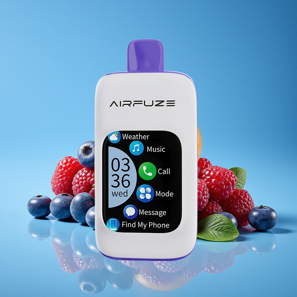 AirFuze Smart Pro 40000 Puff Nikmat Bluberi Razz Ais Boleh Dicas