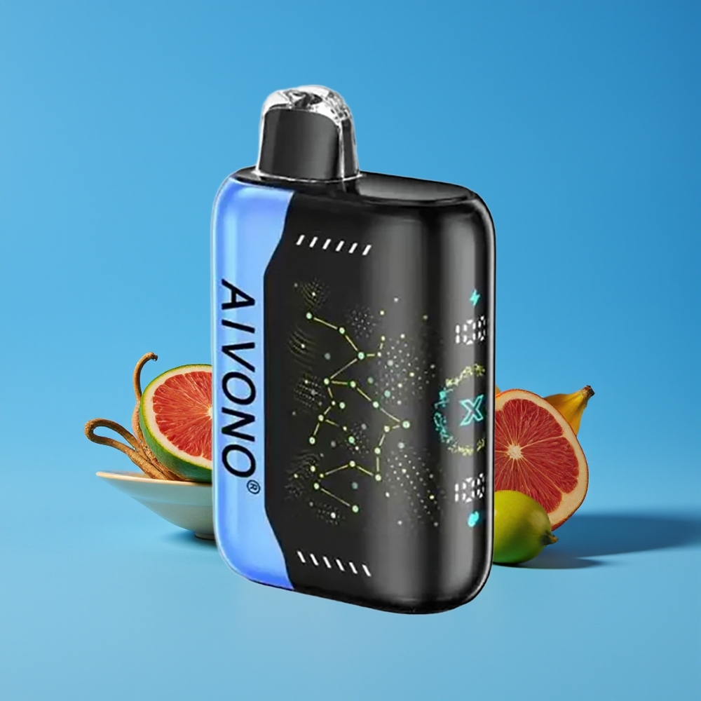 Aivono Aim Boom 25000 Puff Kapasiti 28ml Bateri 650mAh Biru Rancher