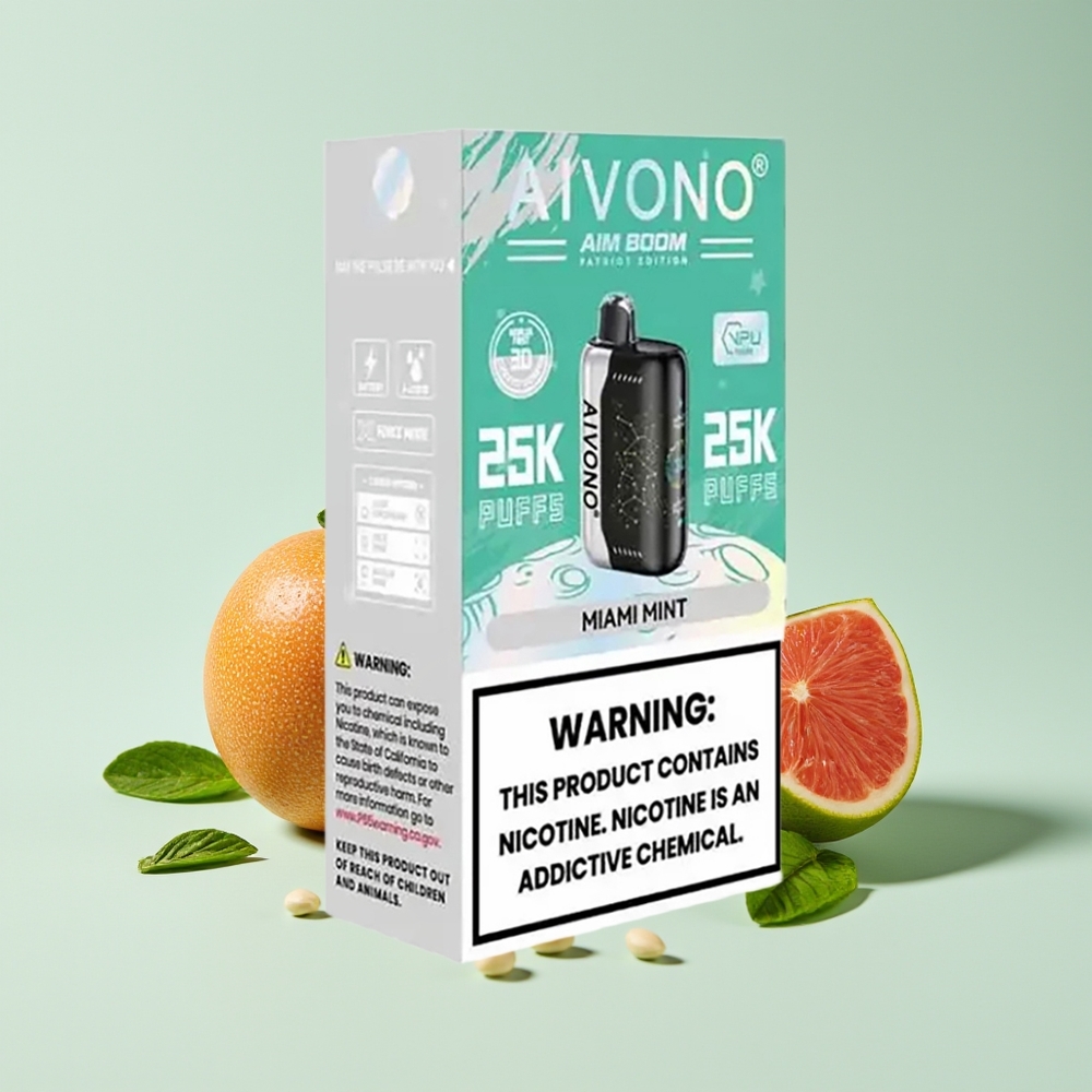 Aivono Aim Boom 25000 Tiupan 28ml 650mAh Mint Miami