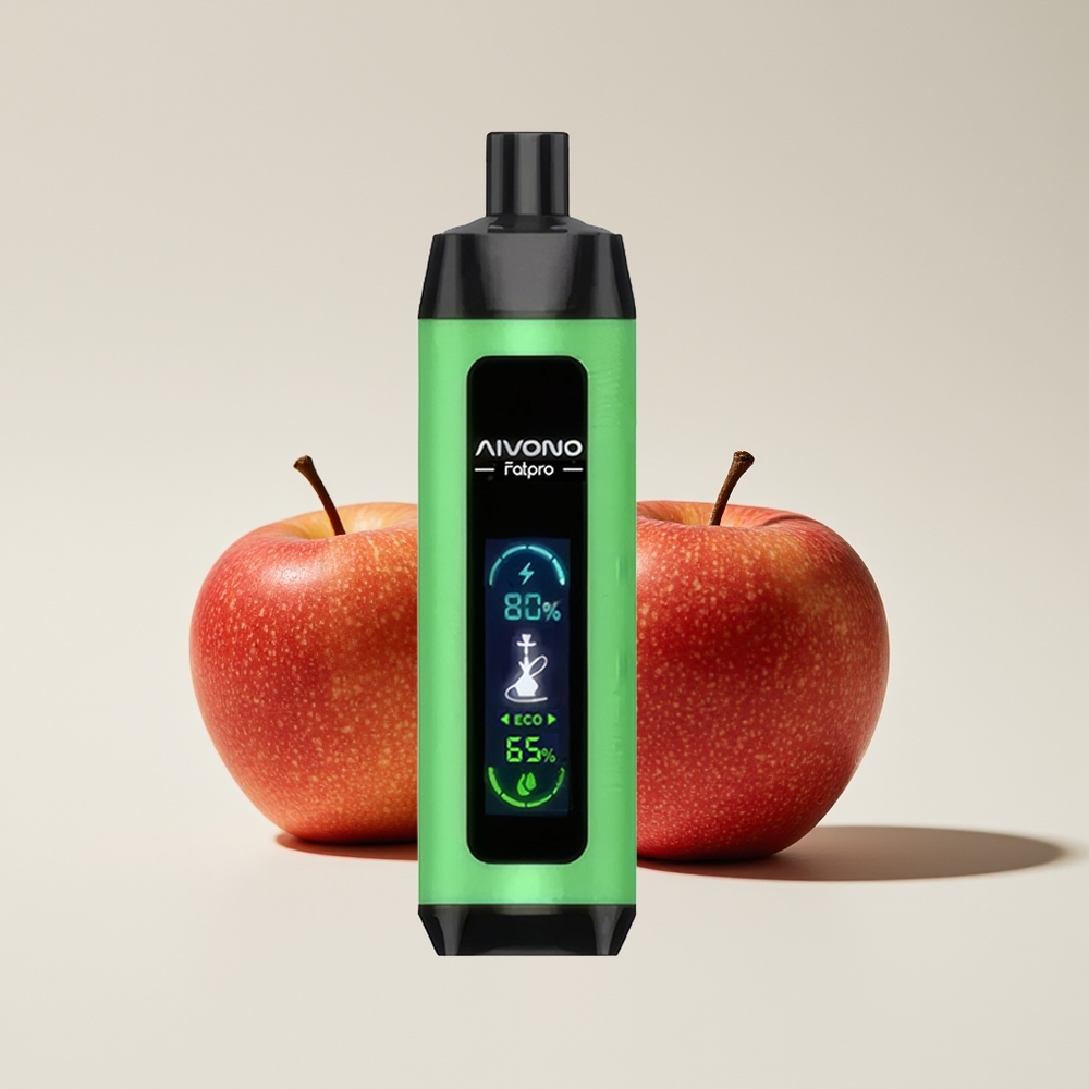 Aivono Aim Fatpro 22000 Hisap Dua Epal Rechargeable 28ml Nikotin 0%-5% Mesh Coil 0.6 ohm Dual Modes