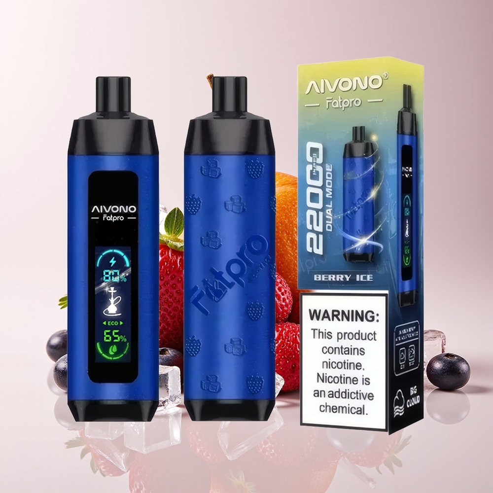 Aivono Aim Fatpro 22000 Hisap Mod Dual Rasa Beri Ais