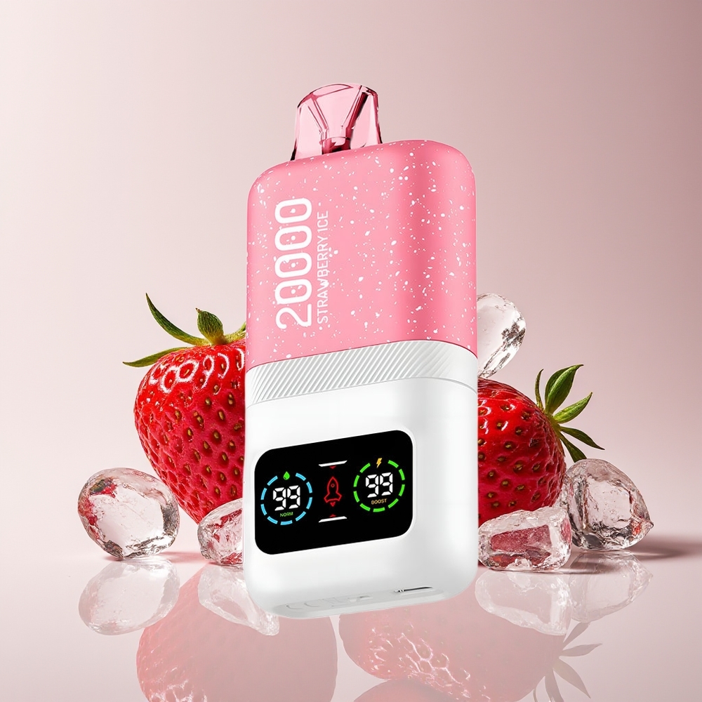 Aivono Aim Magic 20000 Hisap Vape Strawberry Ais