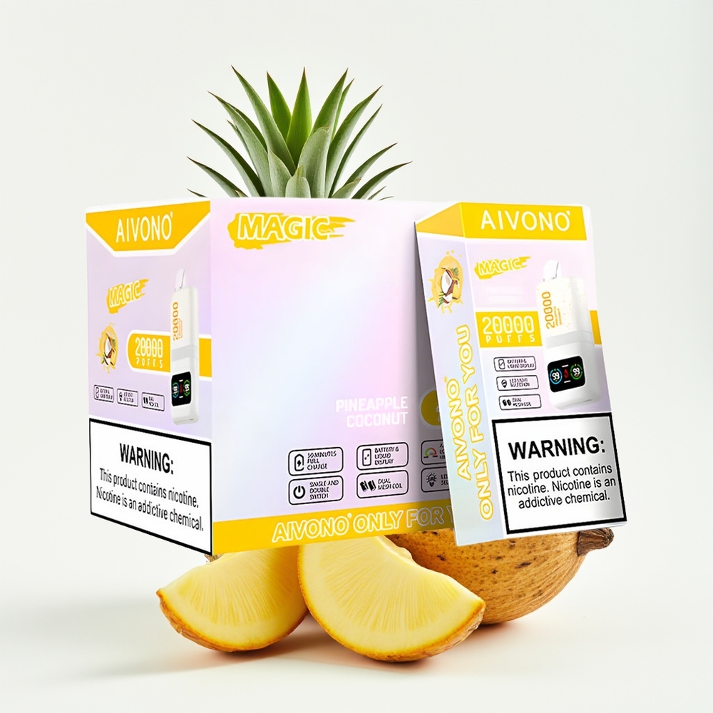 Aivono Aim Magic 20000 Puff Nanas Kelapa Disposable Vape
