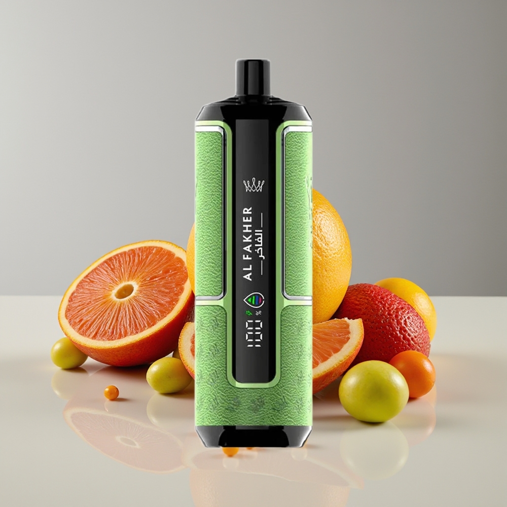 Al Fakher Crown Bar 15K Hypermax 22ml 600mAh Jenis-C Pelbagai Sedutan Kompak Mudah Alih Impian Jelas