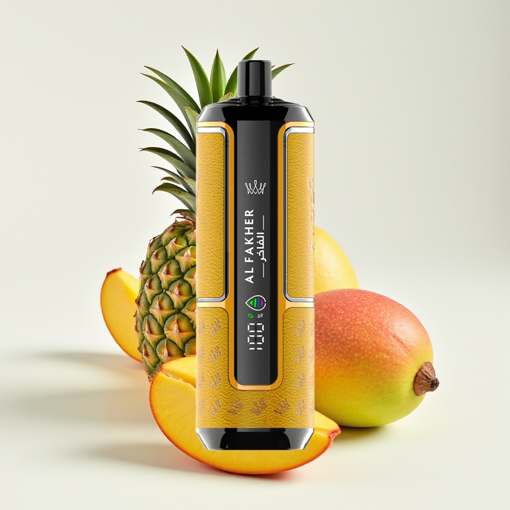 Al Fakher Crown Bar 15K Hypermax Kit Mangga Nanas