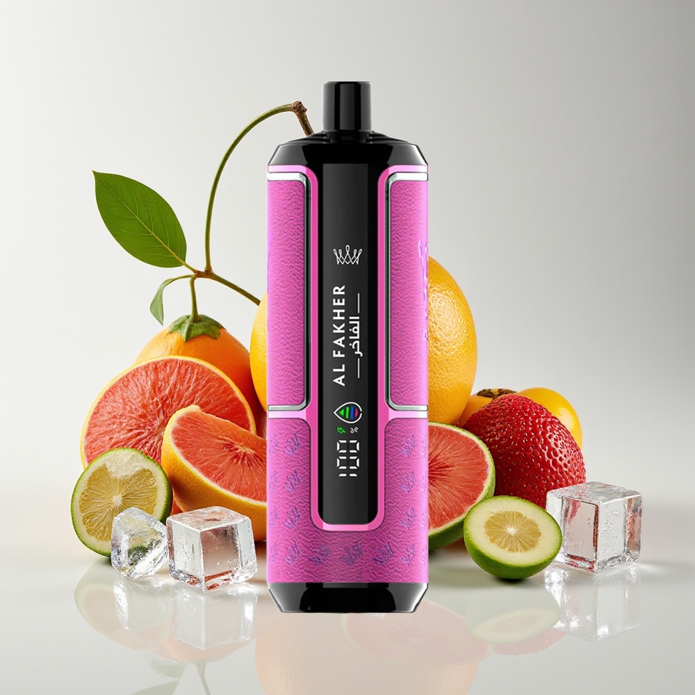 Al Fakher Crown Bar 15K Hypermax Vape Pakai Buang Kit Ais Segar