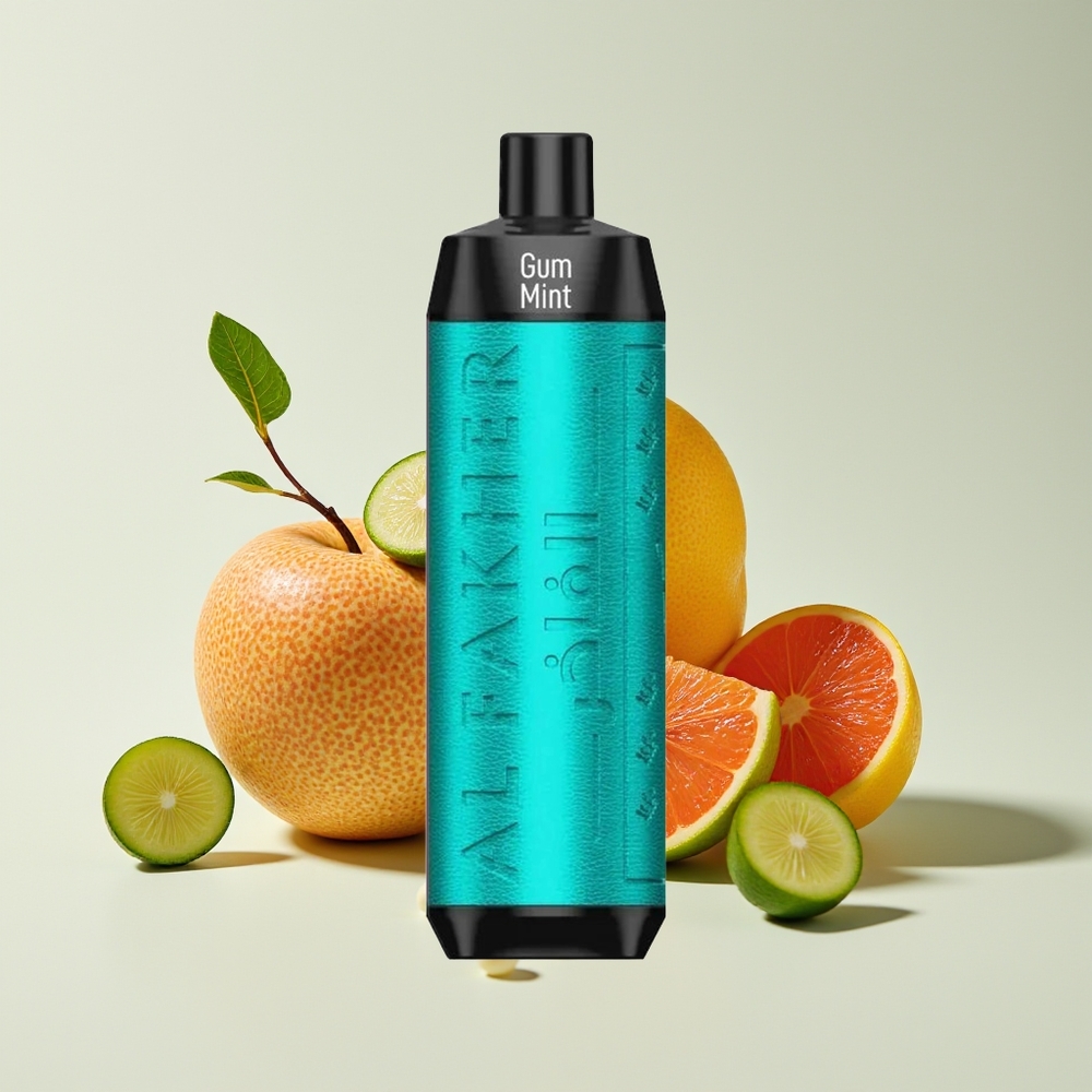 Al Fakher Crown Bar 8000 Guna Dapat Guna Semula Vape Permen Pudina