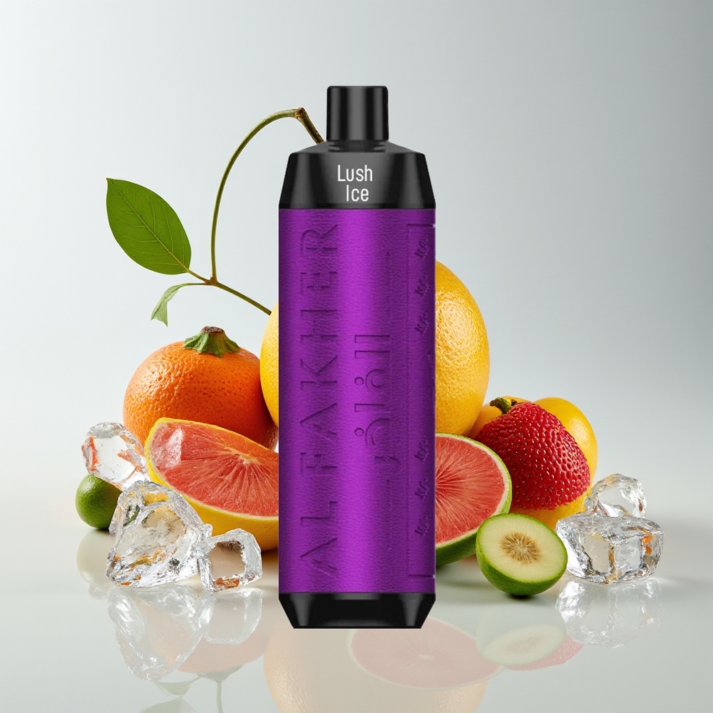 Al Fakher Crown Bar 8000 Kristal Vape Pakai Buang Ais Lembut