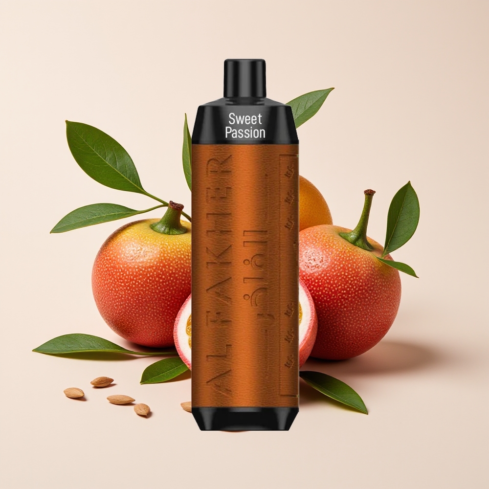 Al Fakher Crown Bar 8000 Puff Vape Buah Markisa Manis