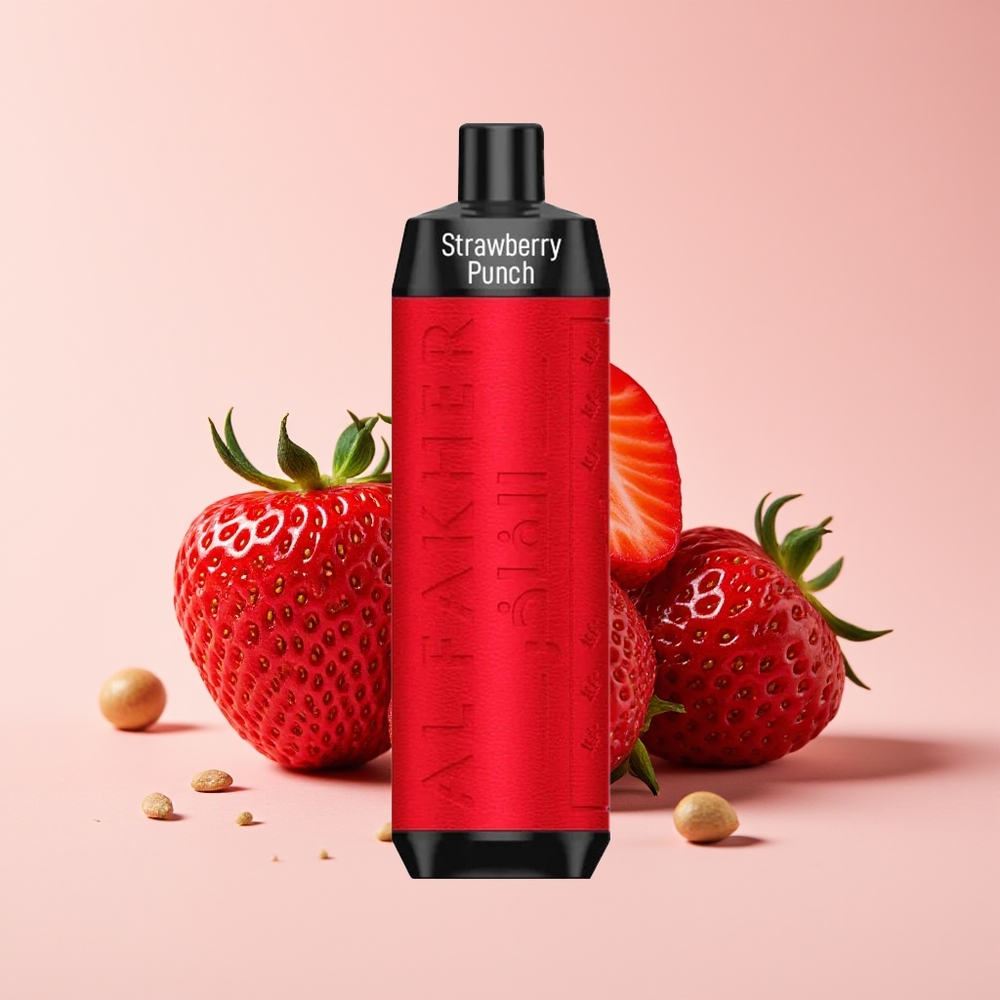 Al Fakher Crown Bar 8000 Strawberry Punch 18ml 5mg 8000 Puffs