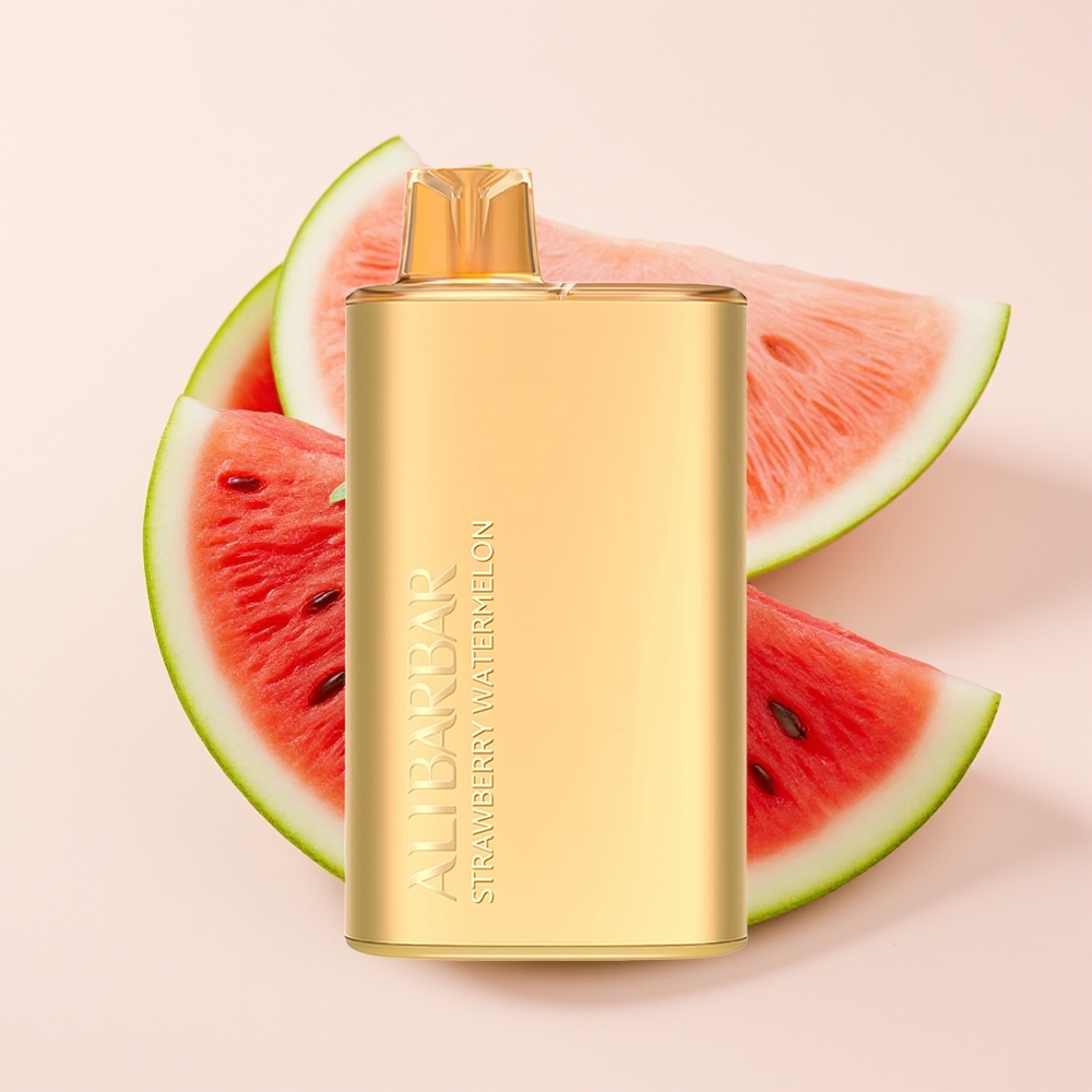 Alibarbar Rich 8000 Puff Vape Disposable Strawberi Tembikai 20ml 2000mAh