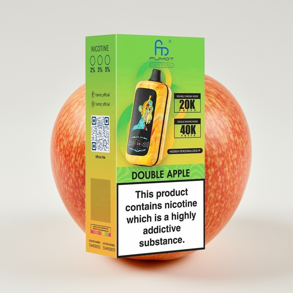Fumot Digital Monkey 20000/40000 Puff Mod Dual/Single Epal Dwi