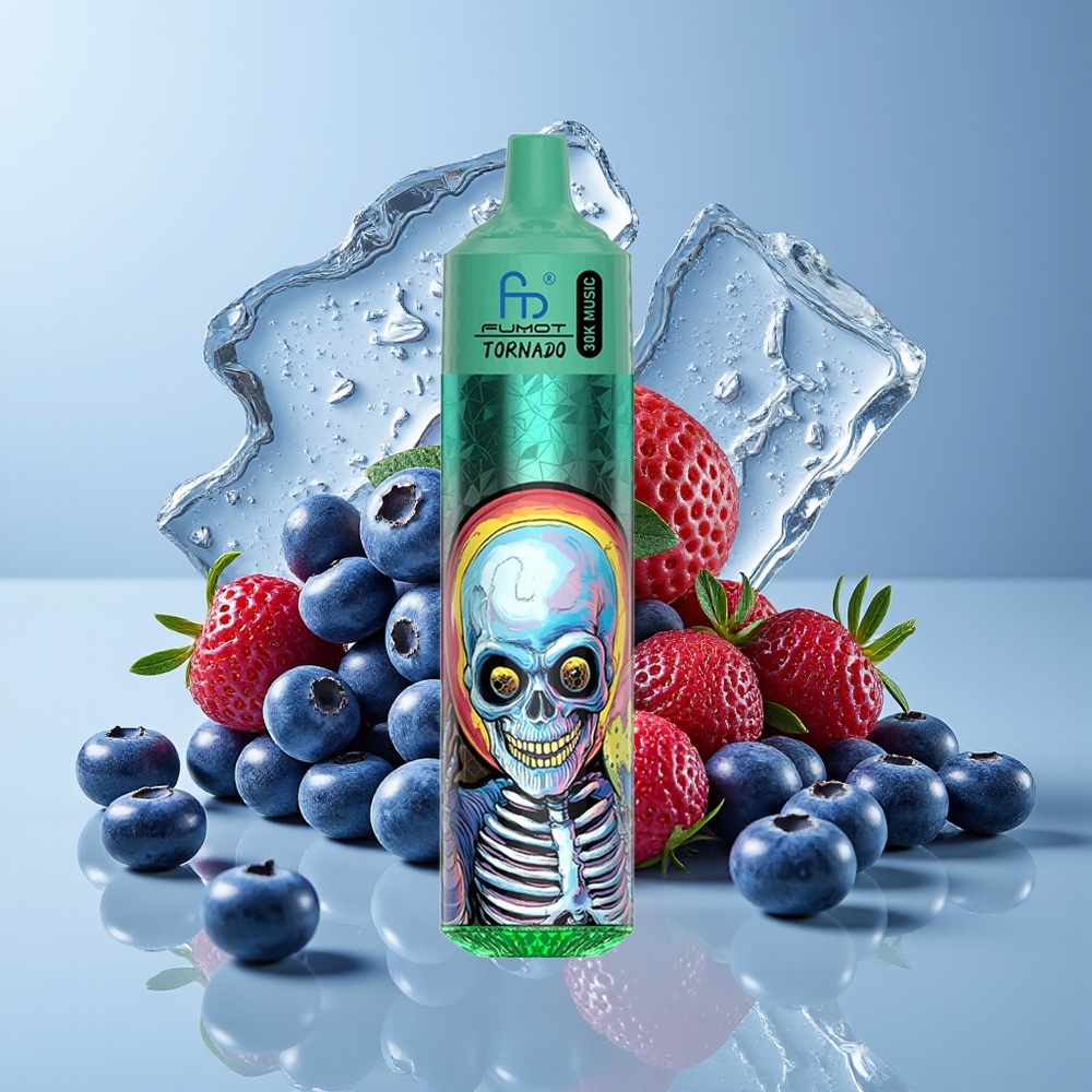 Fumot Randm Tornado 30000 Hisap 30mL 1.0 Ohm Bluberi Ais