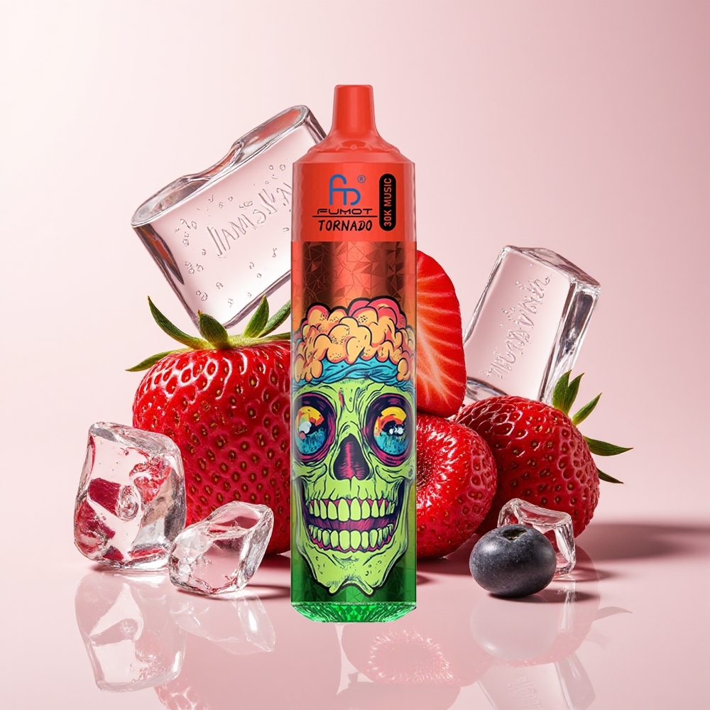 Fumot Randm Tornado 30000 Puff 30mL 5% Ais Strawberi Beri