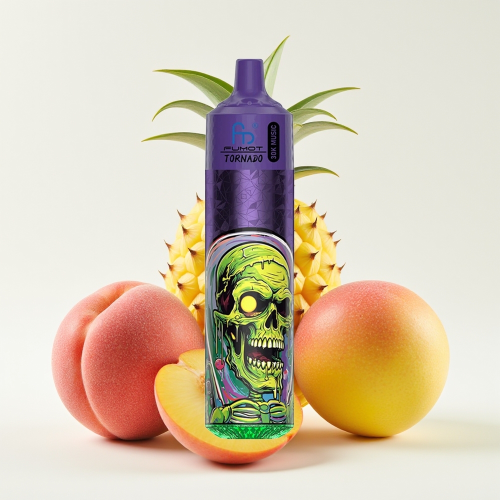 Fumot Randm Tornado 30000 Puff 30mL 5% LED Pic Mangga Nenas