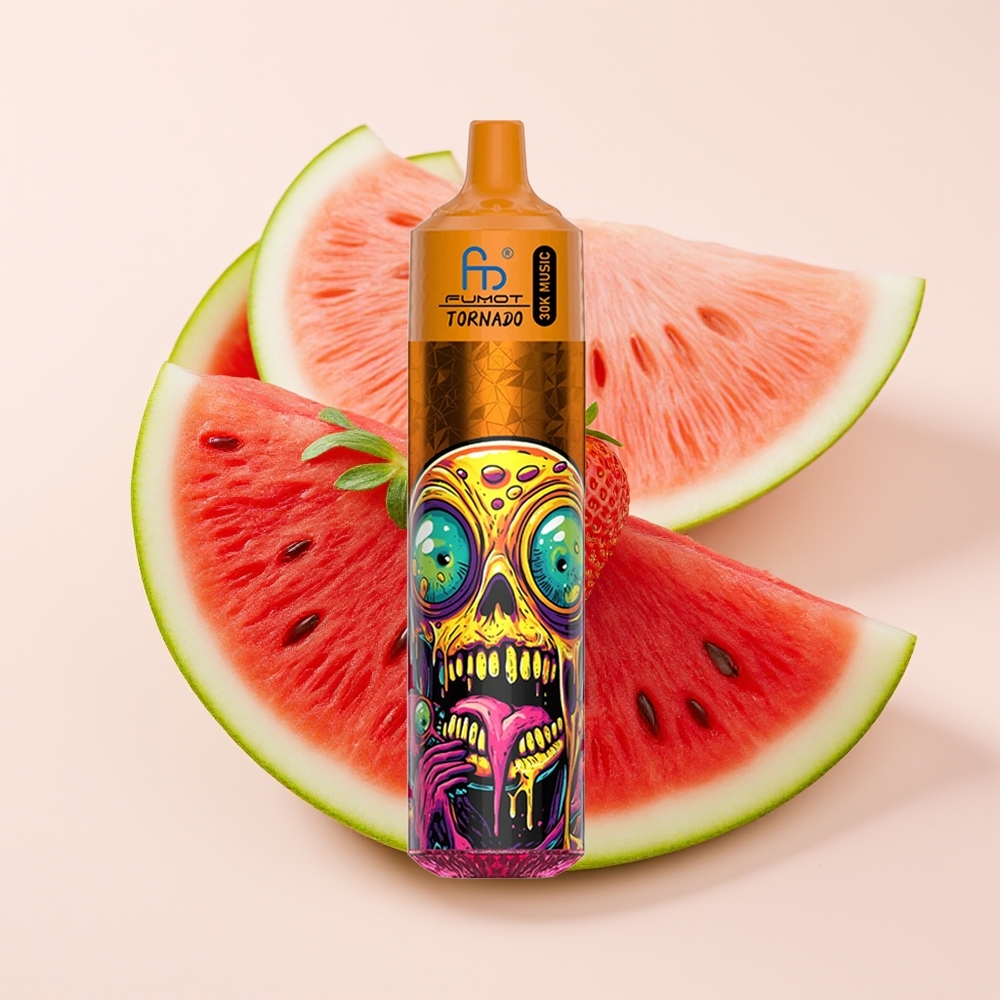 Fumot Randm Tornado 30000 Puff 30mL 5% Strawberi Tembikai