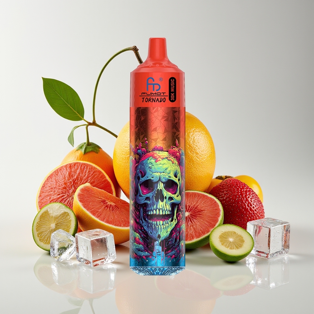 Fumot Randm Tornado 30K 30mL 2%/5% 1.0 Ohm 600mAh LED Ais Segar