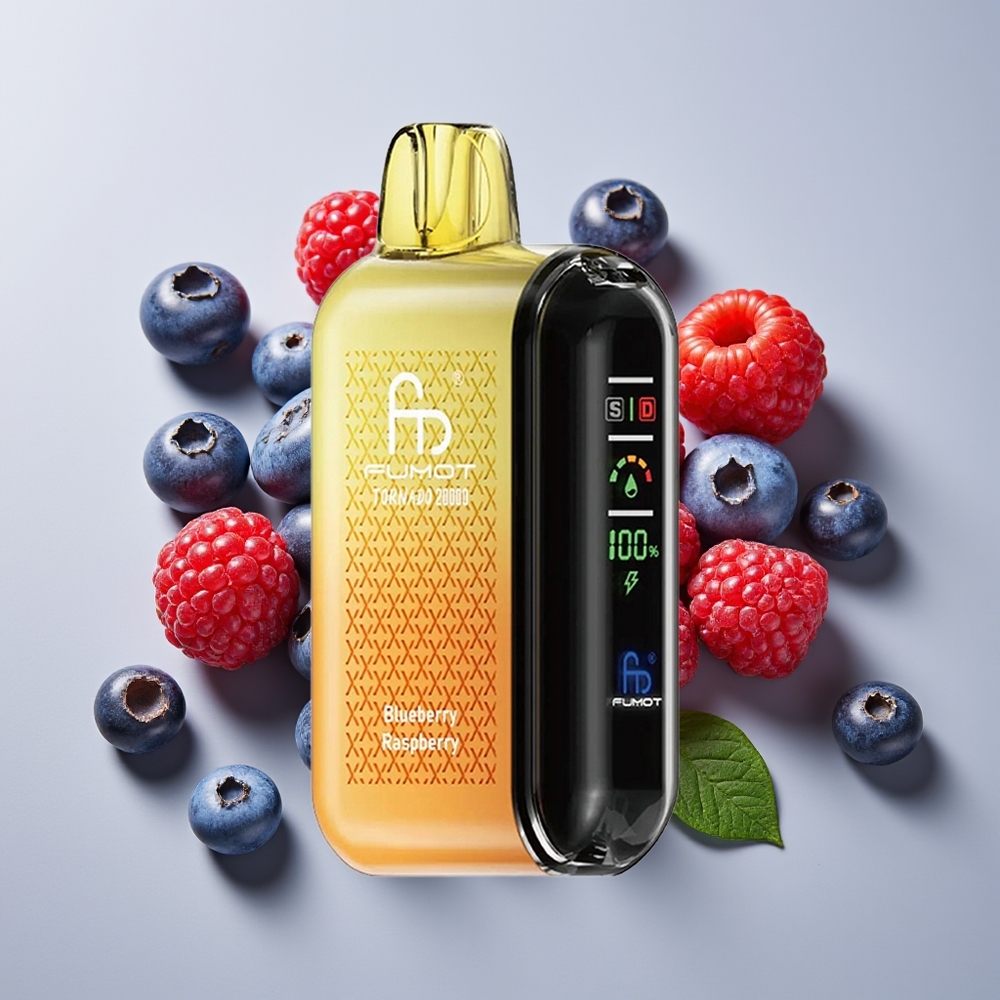 Fumot Tornado 20000 Hisap Dual Mesh Blueberry Raspberry