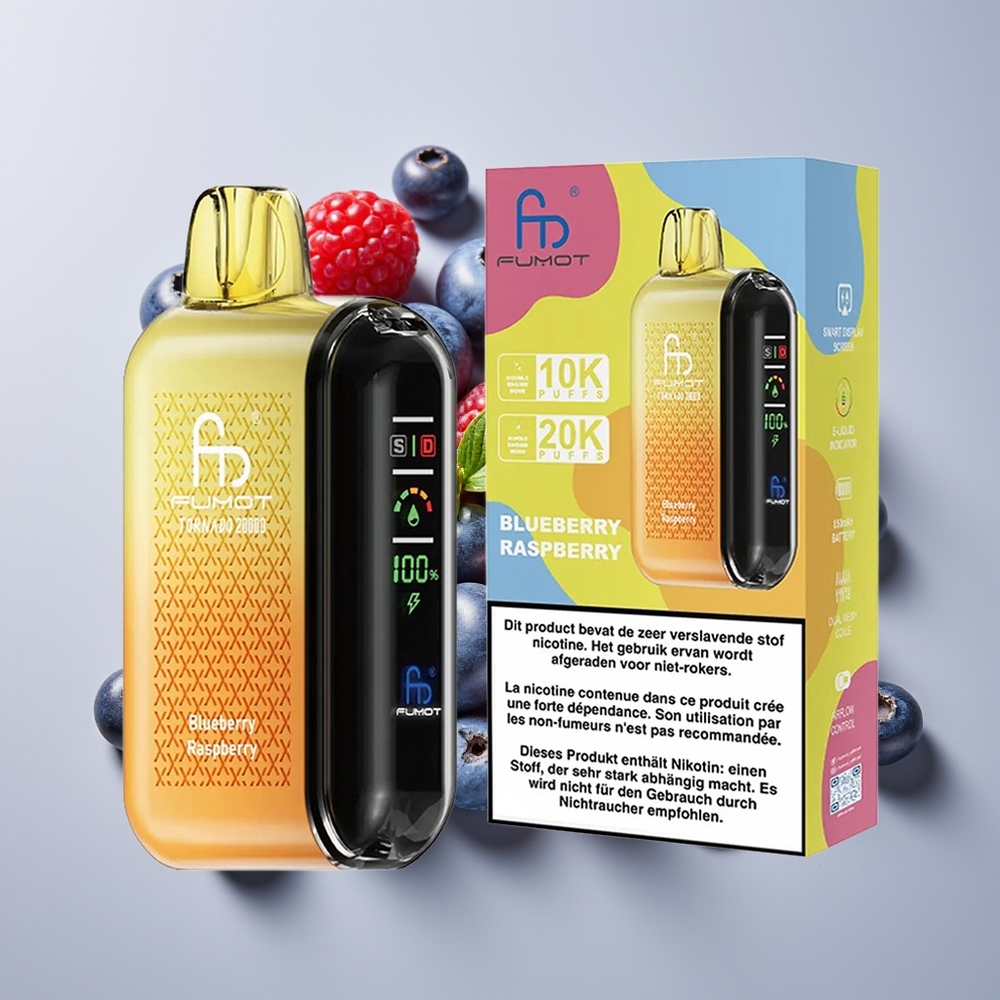 Fumot Tornado 20000 Hisap Dual Mesh Blueberry Raspberry