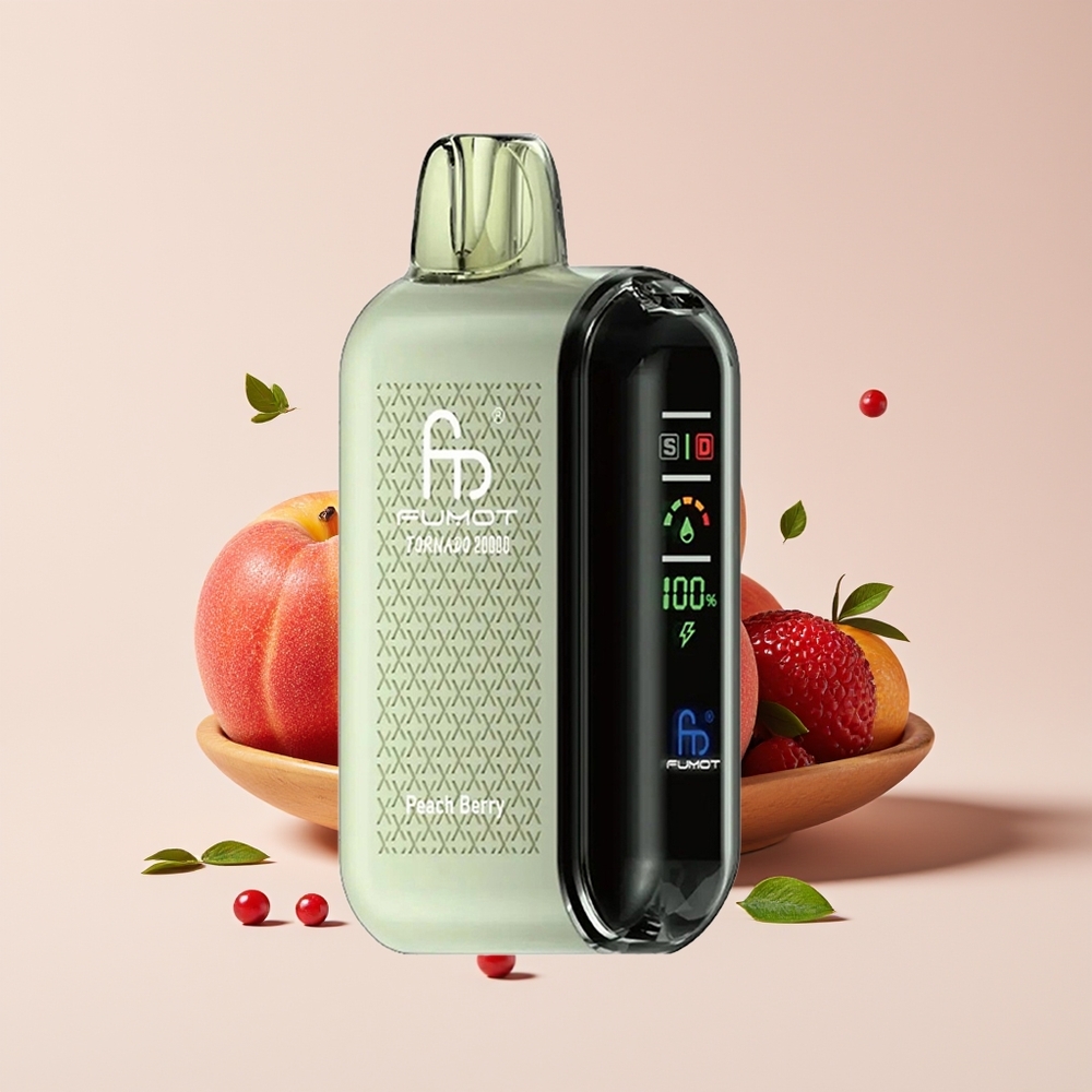 Fumot Tornado 20000 Puff Dual Mesh Picu Beri