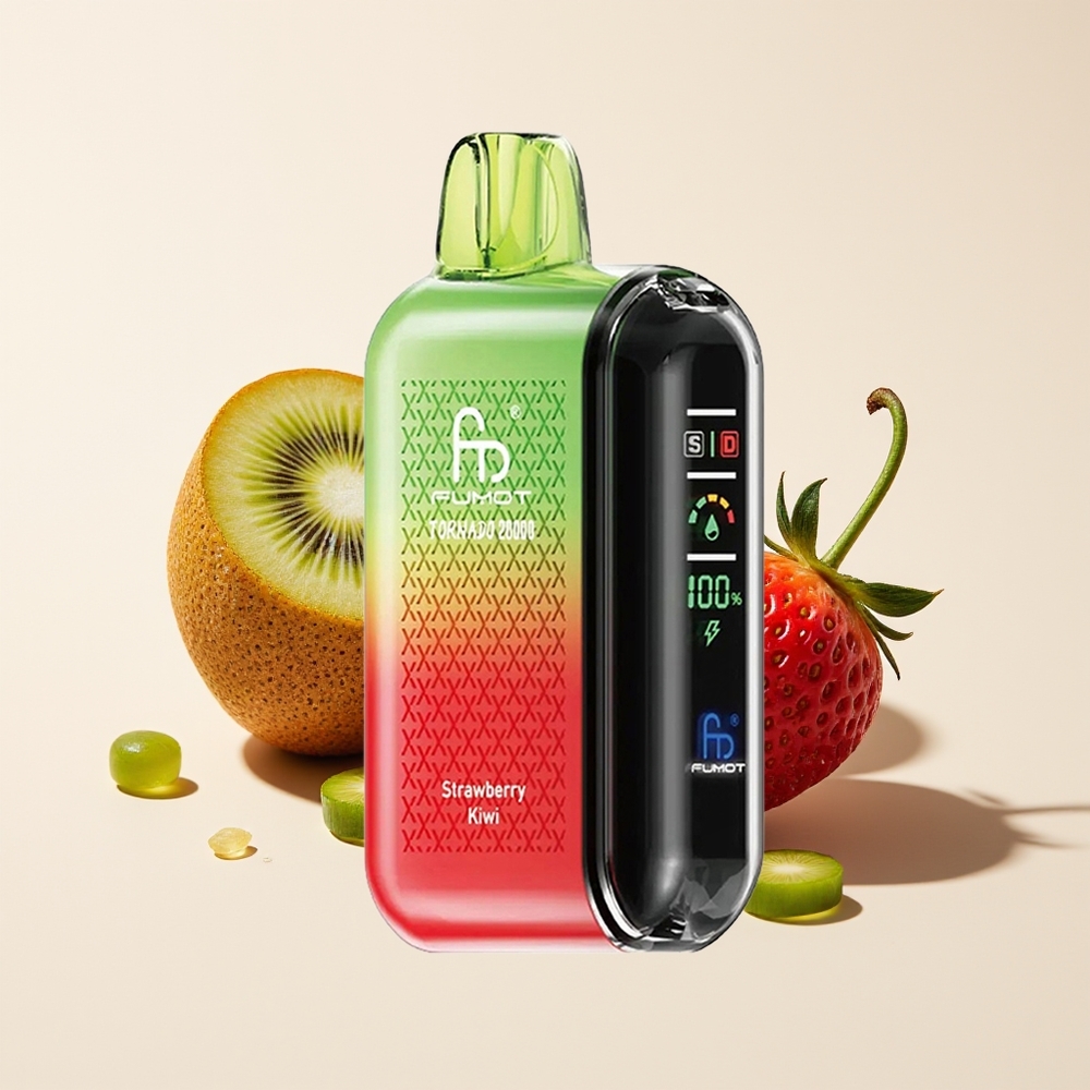 Fumot Tornado 20000 Puff Dual Mesh Strawberry Kiwi