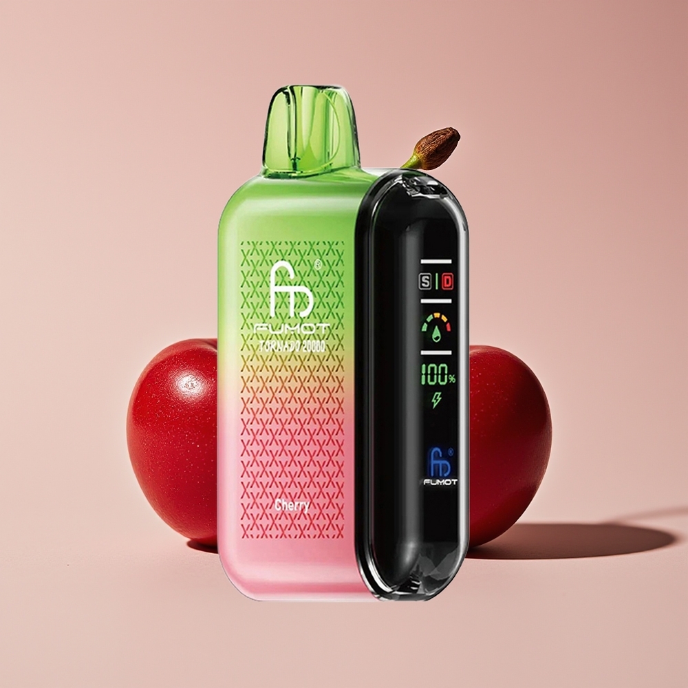 Fumot Tornado 20000 Puff Mod Dual Mesh Papaya Ceri