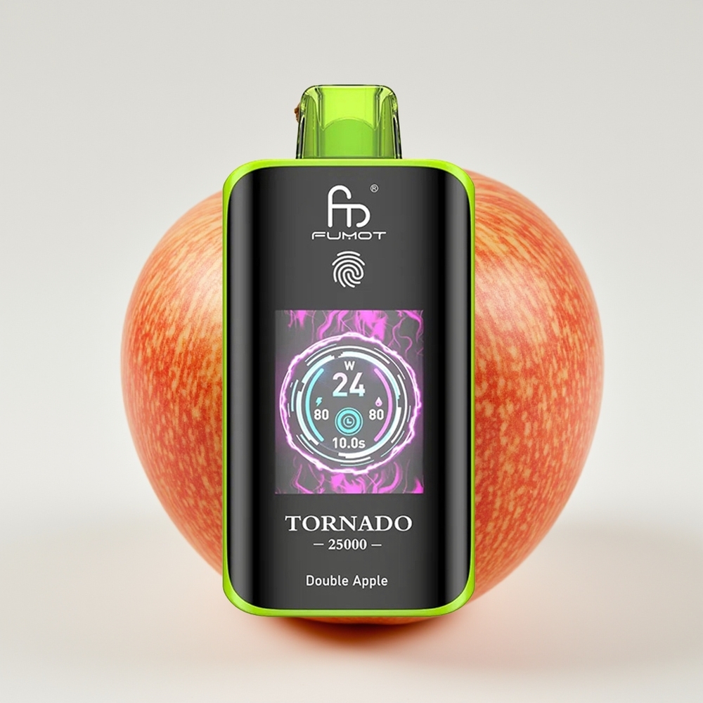 Fumot Tornado 25000 Hisap Skrin HD Bateri 700mAh Epal Dua