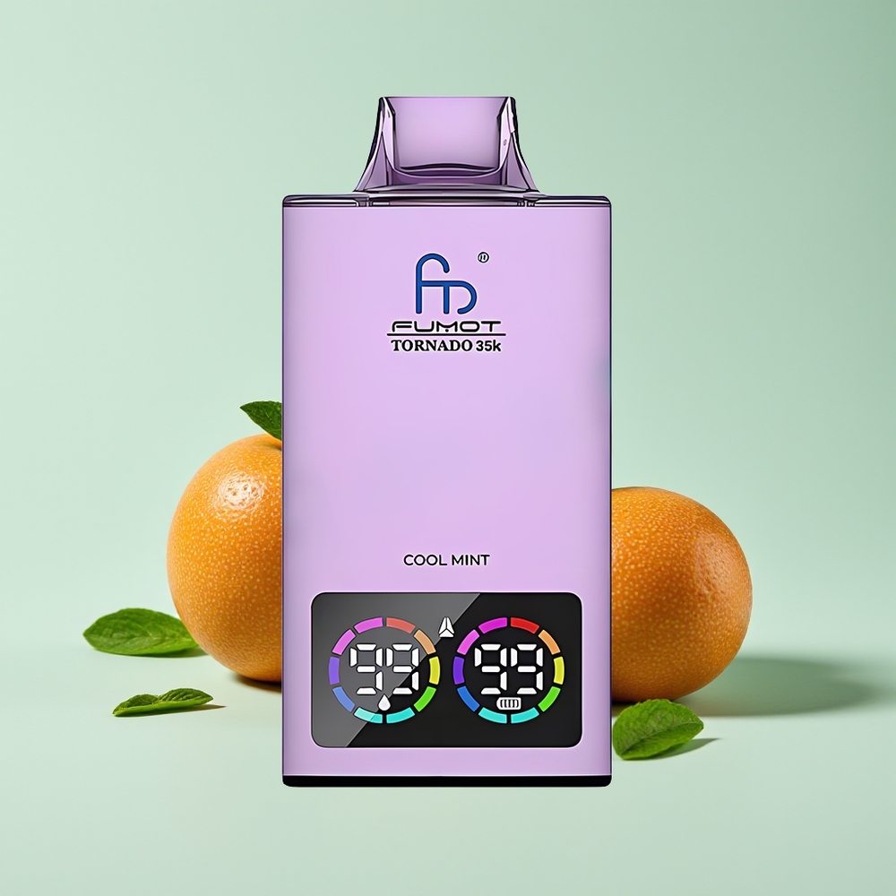 Fumot Tornado 35000 Hisap Dual Mesh Lampu RGB Penyejuk USB-C