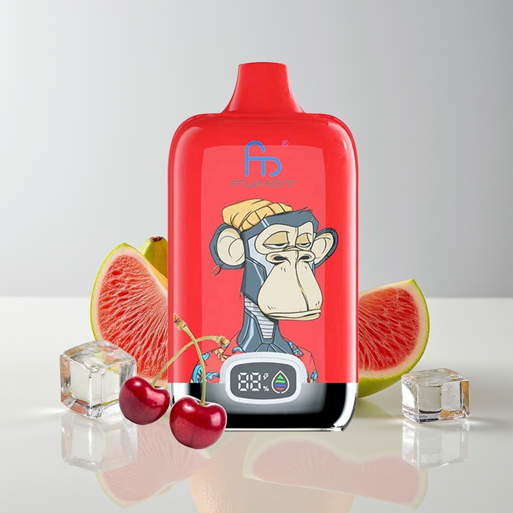 Fumot Tornado Digital Box 12000 Puff Ais Pop Vape Pakai Buang
