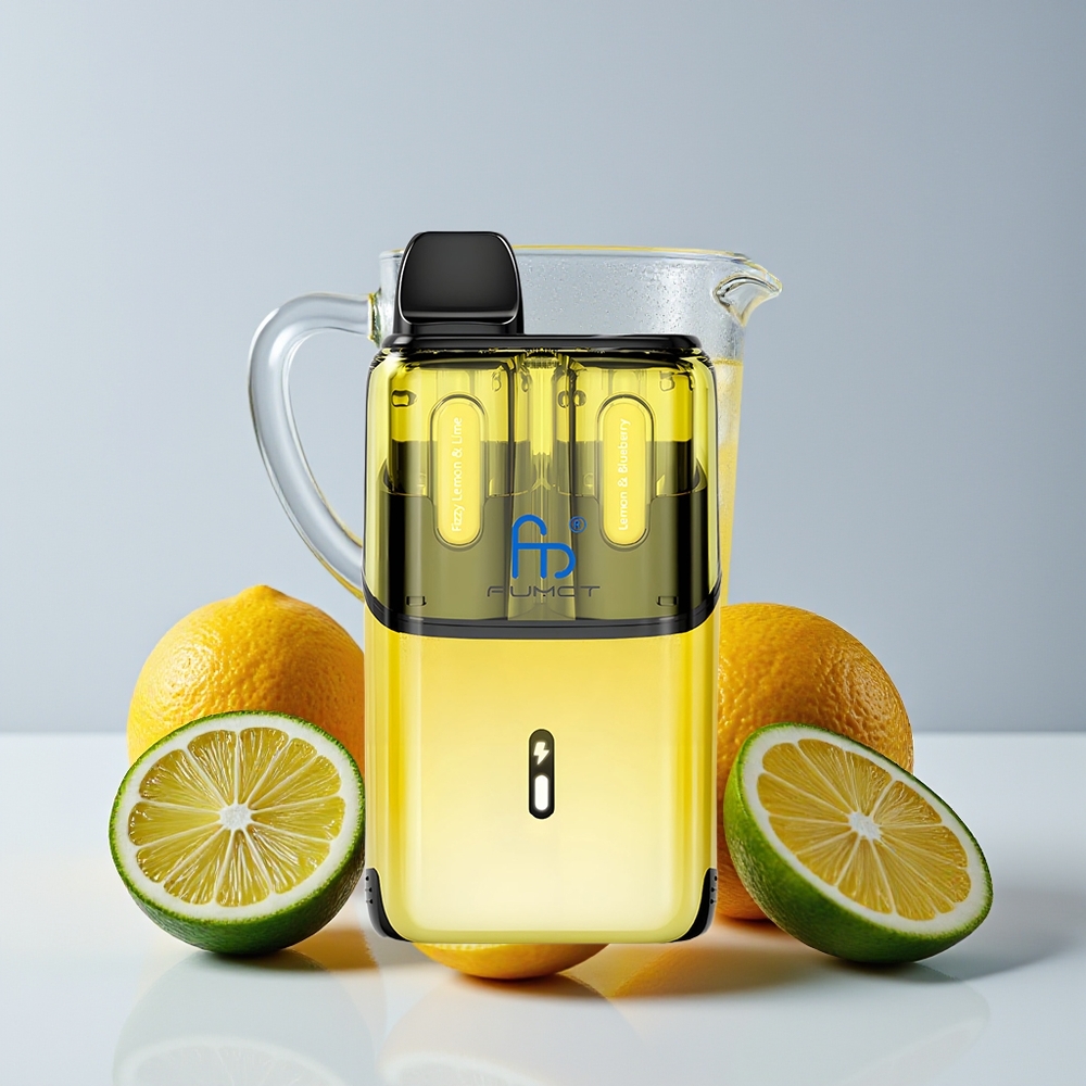 Fumot Ultra T32000 32000 Hisap Lemon & Blueberry dengan Bateri 800mAh dan Muatan Cecair 24ml