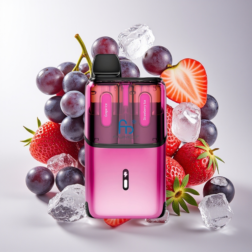 Fumot Ultra T32000 32000puff Ais Anggur - Ais Strawberi