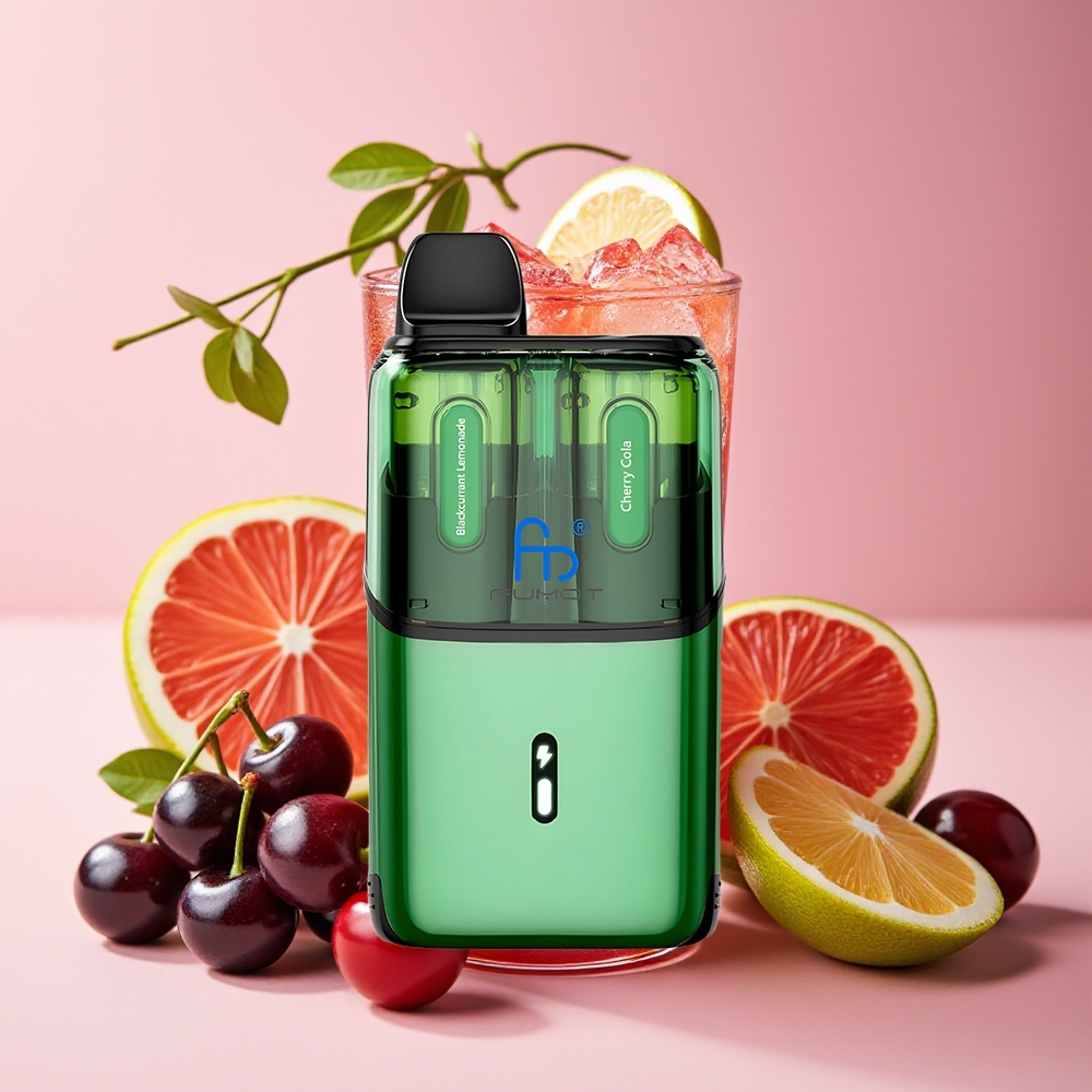 Fumot Ultra T32000 Hisap Jenis-C Pantas Hitamcurrant Limun - Cola Ceri