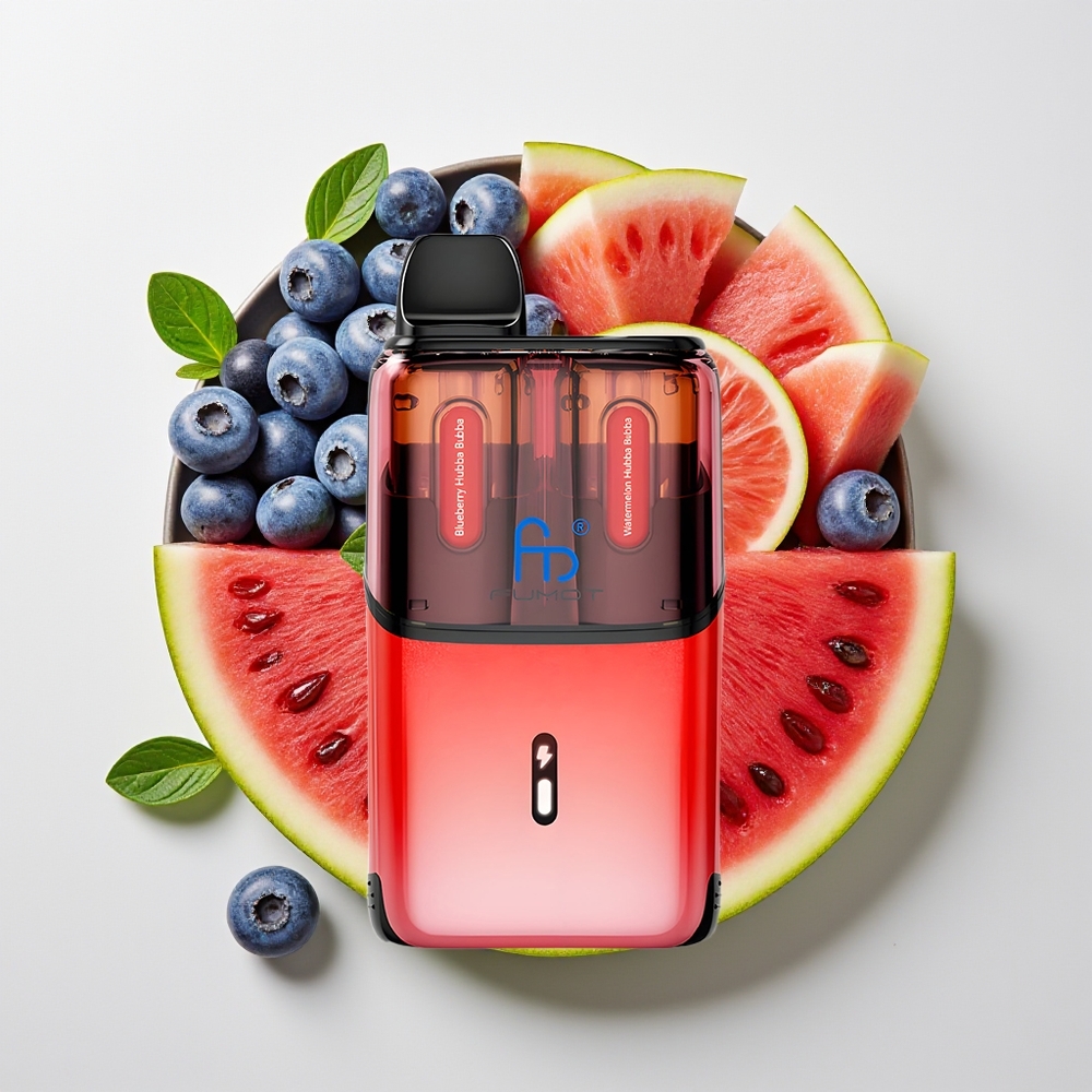 Fumot Ultra T32000 Puff 800mAh 24ml Type-C Biru Beri Bubba - Tembikai Bubba