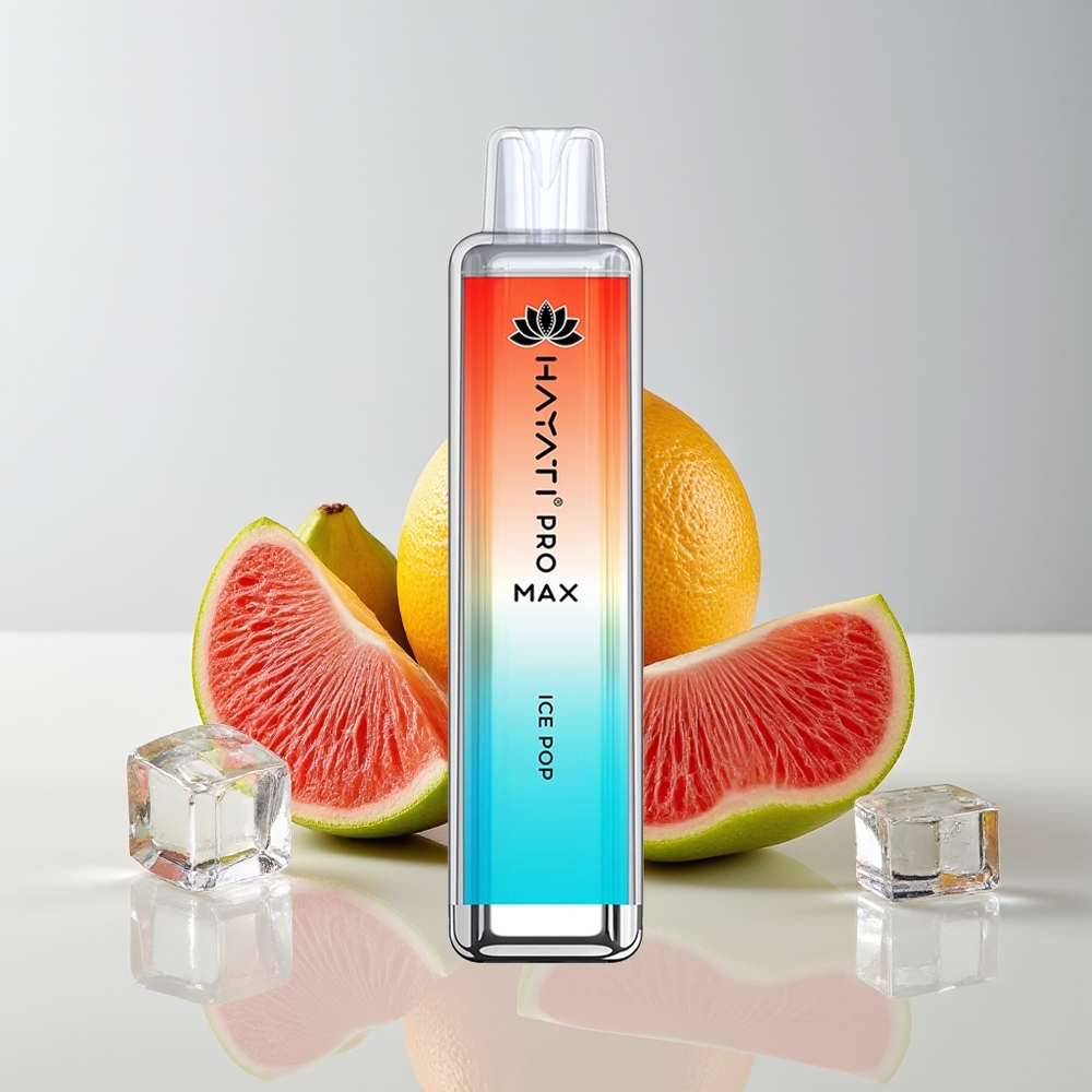 Hayati Pro Max 4000 Hisap Vape Ais Pop Boleh Dicas 2ml/10ml 2% 5% Nikotin