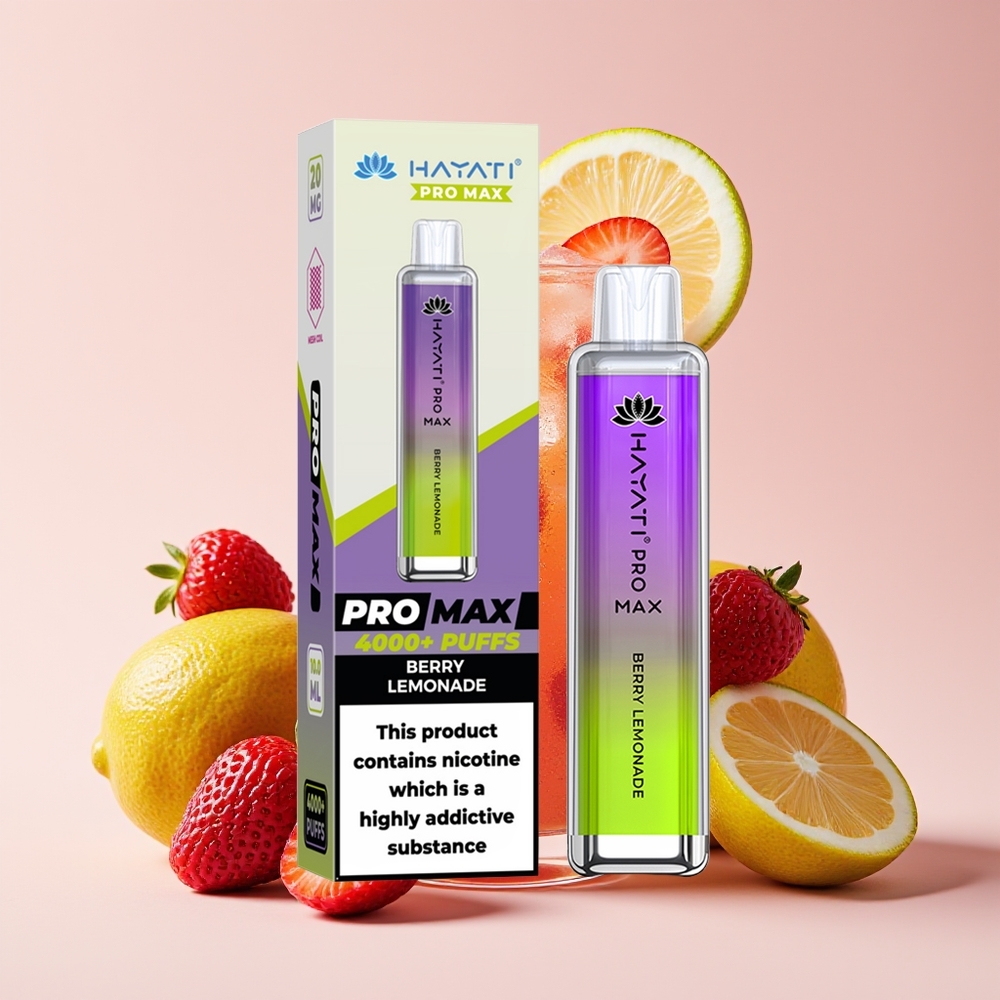 Hayati Pro Max 4000 Hisap Vape Buah Beri Limau