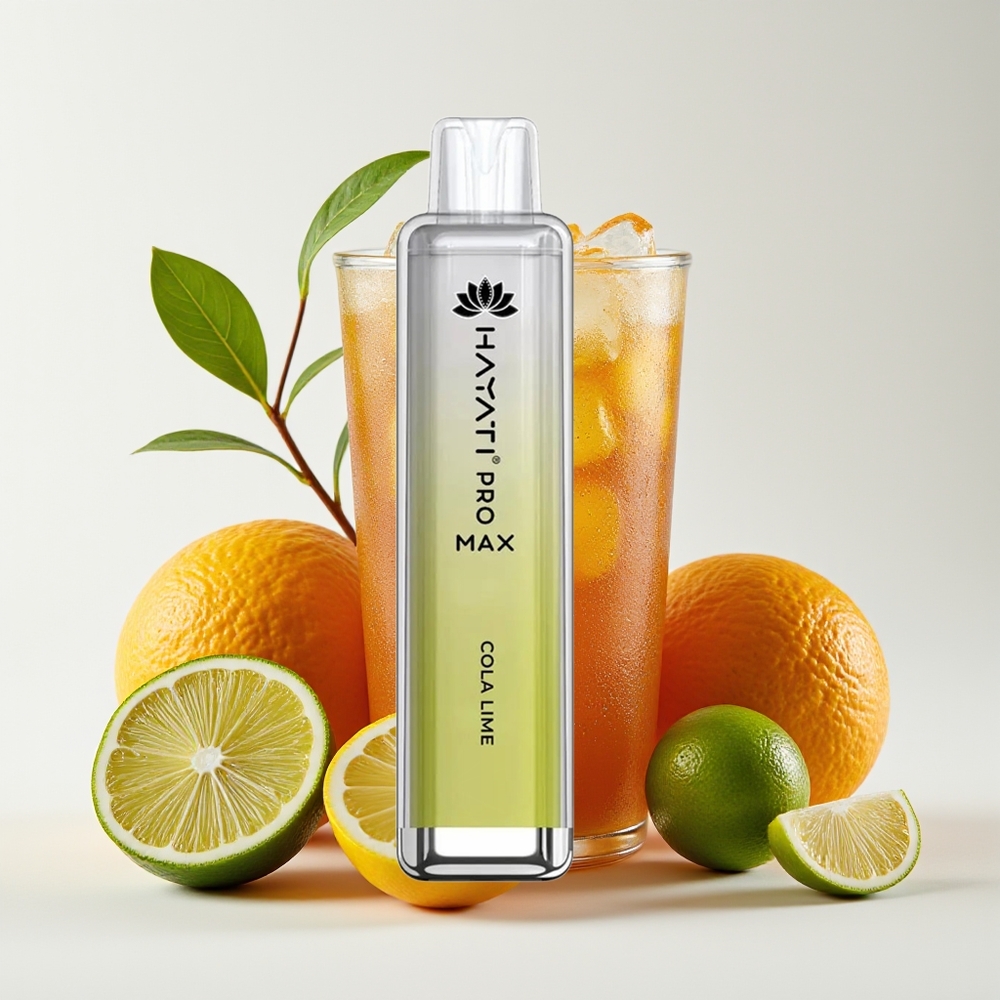 Hayati Pro Max 4000 Hisap Vape Disposable Cola Limau