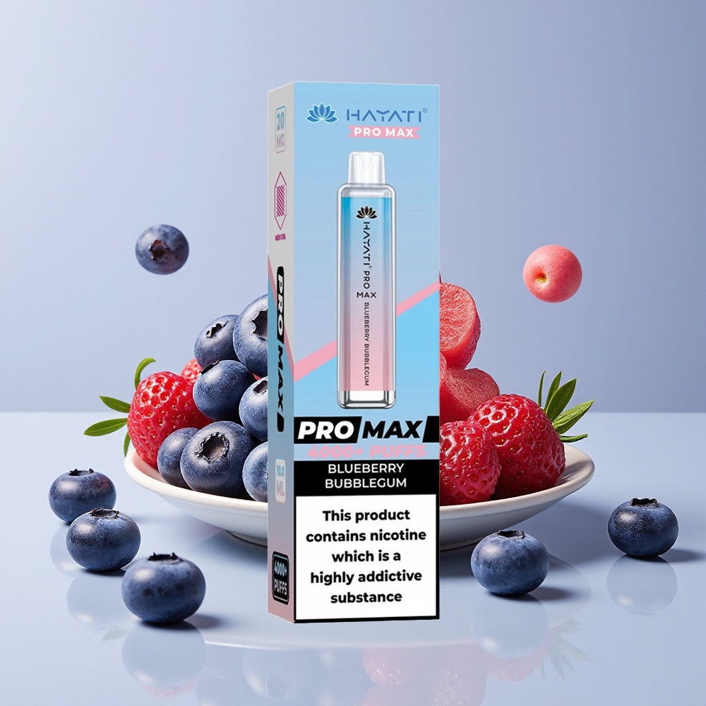 Hayati Pro Max 4000 Hisap Vape Gula-Gula Getah Blueberry